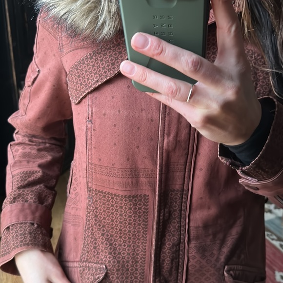 Hei Hei Parka Jacket Brunswick Print - Picture 3 of 12